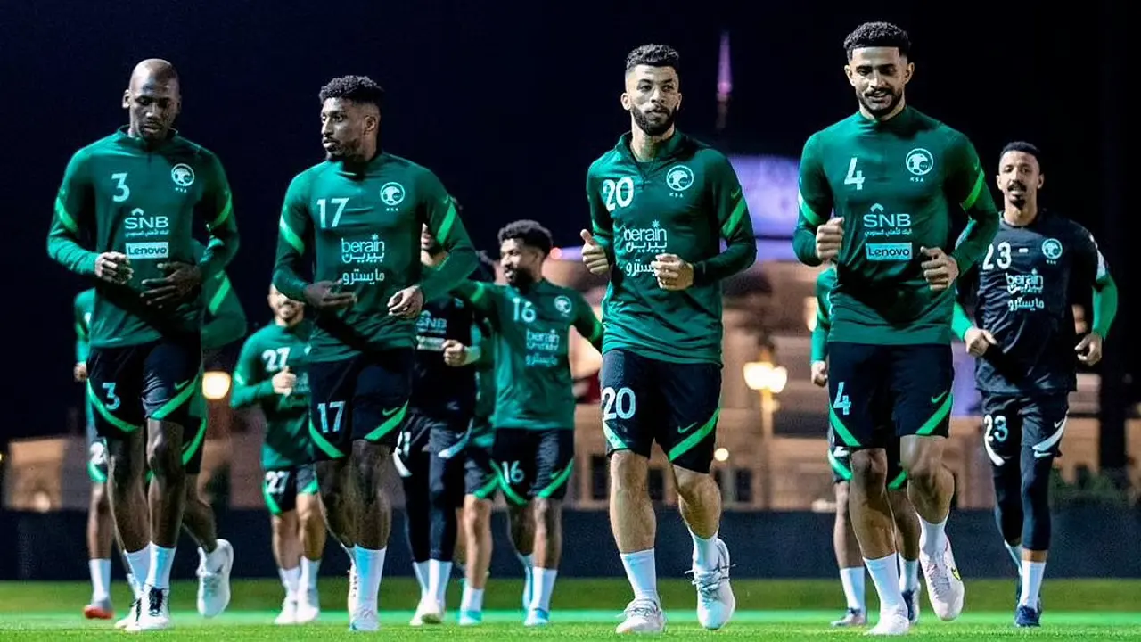 المنتخب السعودي يكمل جاهزيته لمواجهة أوروجواي في المباراة المرتقبة